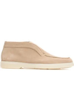 santoni Buty, Kobieta, Beżowy, 41 EU, Zamsz, Botki Pustynne
