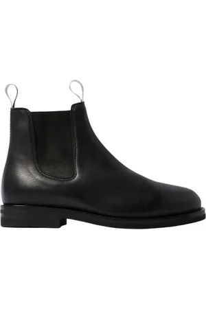 Scarosso Buty, Mężczyzna, Czarny, 39 EU, Skóra, William III Chelsea Botki