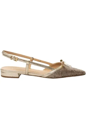 ROBERTO FESTA Buty, Kobieta, Beżowy, 39 EU, Skóra, Sandali Piatti Flat Sandals