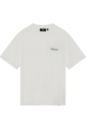 Represent Koszulki, Mężczyzna, Biały, XL, Bawełna, T-shirt z krótkim rękawem i okrągłym dekoltem
