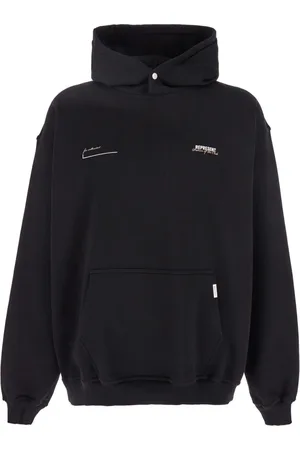 Represent Bluzy, Mężczyzna, Czarny, 2XL, Bawełna, Bluza z kapturem Patron Of The Club
