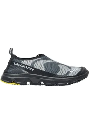 Salomon Buty, Mężczyzna, Czarny, 43 EU, Lekkie wsuwane buty z aplikacją logo