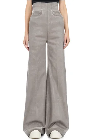 Rick Owens Jeansy, Kobieta, Szary, S, Bawełna, Dirt Cooper Jeansy
