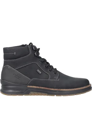 Rieker Buty, Mężczyzna, Czarny, 42 EU, Skóra, Casualowe Botki do Kostki