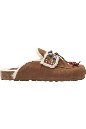 Scarosso Buty, Kobieta, Beżowy, 36 EU, Skóra, Gita Flat Sandals