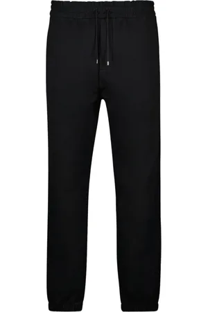 Saint Laurent Spodnie, Mężczyzna, Czarny, L, Nylon, Nylonowe Spodnie Dresowe Czarne