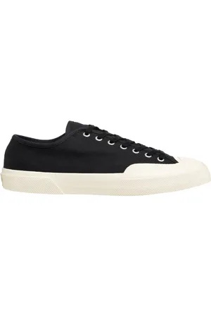 Superga Buty, Mężczyzna, Czarny, 44 EU, Czarne Sneakersy Niski Krój Brokentwill Styl