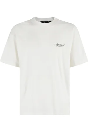 Represent Koszulki, Mężczyzna, Biały, M, Bawełna, Koszulka Club Script T-shirt
