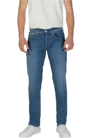 Replay Jeansy, Mężczyzna, Niebieski, W38 L32, Bawełna, Jeansyy Slim-fit