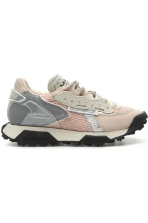 RUN OF Buty, Kobieta, Różowy, 39 EU, Sportowe, eleganckie sneakersy w kolorze jasnego różu