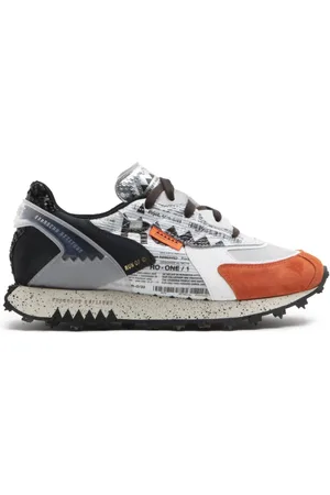 RUN OF Buty, Kobieta, Wielobarwność, 41 EU, Skóra, Ro 1 Howard sneakers