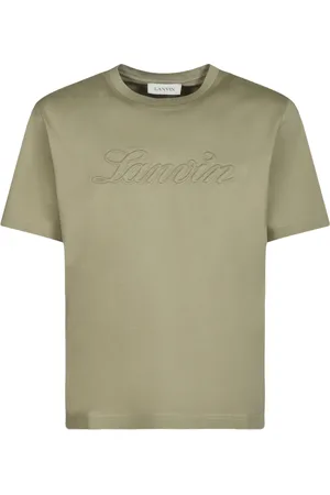 Lanvin Koszulki, Mężczyzna, Zielony, M, Stylowe T-shirty i Pola