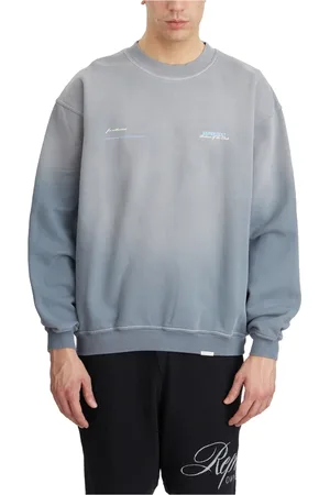 Represent Bluzy, Mężczyzna, Szary, XL, Bawełna, Bluza Club Patron Crewneck