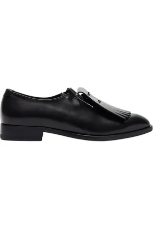 Scarosso Buty, Kobieta, Czarny, 40 EU, Skóra, Oksfordki Ester