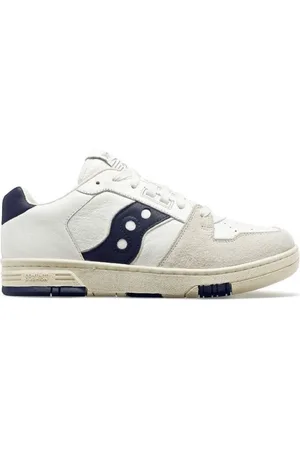 Saucony Buty, Mężczyzna, Biały, 41 EU, Skóra, Buty koszykarskie Sonic Spot-Bilt
