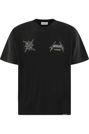 Represent Koszulki, Mężczyzna, Czarny, 2XL, Bawełna, Metallica Anniversary T-shirt