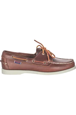 SEBAGO Buty, Kobieta, brązowy, 38 1/2 EU, Skóra, Klasyczne mokasyny żeglarskie
