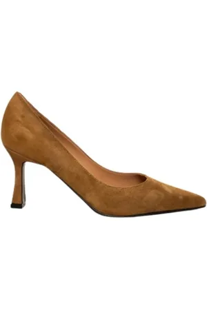 ROBERTO FESTA Buty, Kobieta, brązowy, 38 1/2 EU, Skóra, Suede Decolleté