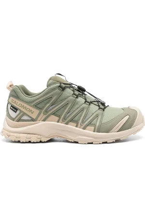 Salomon Buty, Mężczyzna, Zielony, 43 1/2 EU, Wodoodporne buty do biegania w terenie