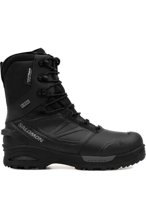Salomon Sport, Mężczyzna, Czarny, 44 EU, Sznurowane buty trekkingowe