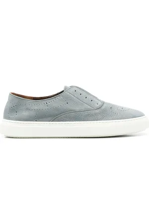 Fratelli Rossetti Buty, Mężczyzna, Niebieski, 43 EU, Skórzane Buty bez sznurówek, Włoski Design