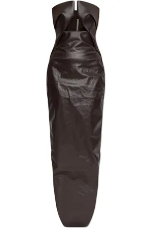 Rick Owens Sukienki, Kobieta, brązowy, 2XS, Suknia Prong