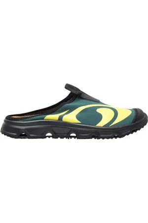 Salomon Buty, Mężczyzna, Czarny, 43 1/2 EU, Lekkie wsuwane buty z logo