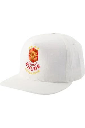 Rhude Akcesoria, unisex, Beżowy, ONE SIZE, Azur Cap