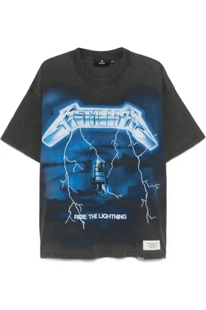 Represent Koszulki, Mężczyzna, Wielobarwność, 2XL, Bawełna, Koszulka Ride The Lightning