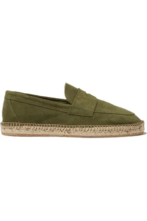 Scarosso Buty, Mężczyzna, Zielony, 42 EU, Zamsz, Diego Zamszowe Espadryle