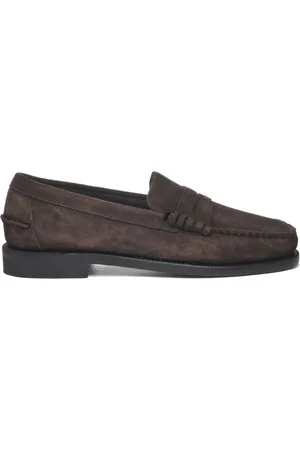 SEBAGO Buty, Mężczyzna, brązowy, 41 EU, Zamsz, Brązowe, zamszowe, ręcznie szyte mokasyny