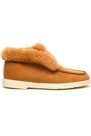 santoni Buty, Kobieta, Pomarańczowy, 36 EU, Skóra, Stylowe skórzane botki