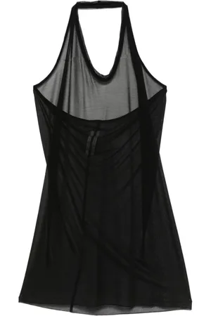Rick Owens Koszulki, Kobieta, Czarny, XS, Halter T Top