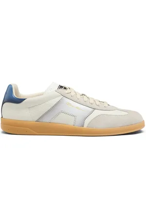 santoni Buty, Mężczyzna, Szary, 42 1/2 EU, Skóra, DBS Oly Sneaker