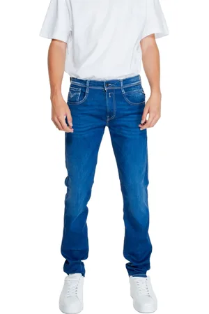 Replay Jeansy, Mężczyzna, Niebieski, W38 L34, Bawełna, Jeansyy Slim-fit
