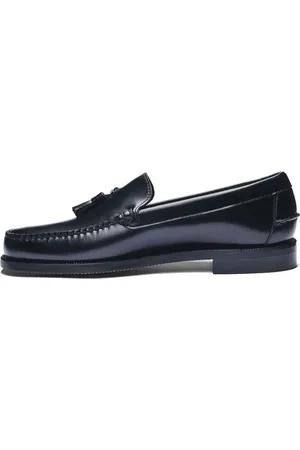 SEBAGO Buty, Mężczyzna, Czarny, 41 EU, Skóra, Klasyczne mokasyny z frędzlami Will