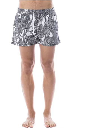 Roberto Cavalli Stroje kąpielowe, Mężczyzna, Wielobarwność, XL, Wzorzysty strój kąpielowy