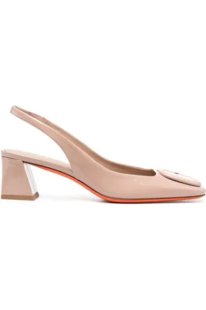 santoni Buty, Kobieta, Różowy, 38 EU, Skóra, Czółenka Slingback