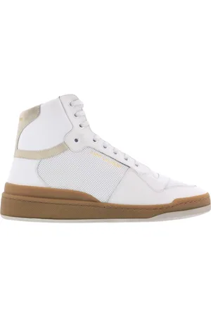 Saint Laurent Buty, Mężczyzna, Biały, 41 EU, Skóra, Sl/24 Sneakers