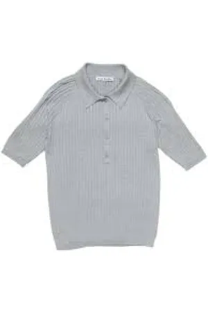Acne Studios Koszulki, Kobieta, Szary, S, Przytulny Sweter
