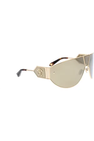 Roberto Cavalli Akcesoria, Kobieta, Żółty, ONE SIZE, Stylowe okulary przeciwsłoneczne
