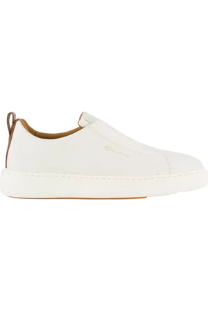 santoni Buty, Mężczyzna, Biały, 40 EU, Skóra, Victor Sneaker