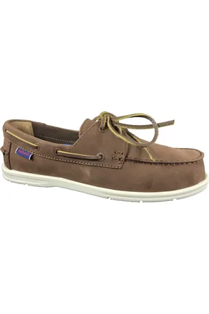 SEBAGO Buty, Mężczyzna, brązowy, 41 EU, Skóra, Mokasyny żeglarskie Dockside