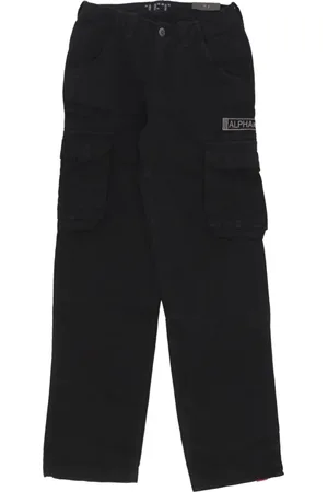Alpha Industries Spodnie, Mężczyzna, Czarny, W36, Czarny Jet Pant Streetwear Styl