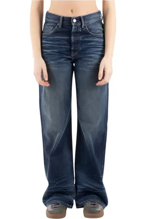 Acne Studios Jeansy, Kobieta, Niebieski, W28, Denim, Niebieskie Jeansyy