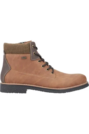 Rieker Buty, Mężczyzna, brązowy, 42 EU, Skóra, Sznurowane botki