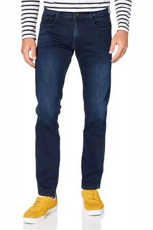 Replay Jeansy, Mężczyzna, Niebieski, W32 L32, Bawełna, Jeansyy Slim-fit