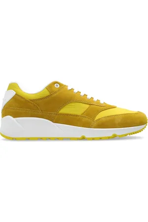 Saint Laurent Buty, Mężczyzna, Żółty, 43 EU, Skóra, Bump Sneakers