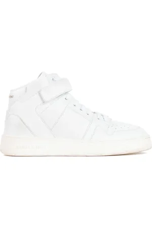 Saint Laurent Buty, Mężczyzna, Biały, 42 EU, Skóra, Jefferson Sneakers