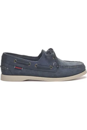 SEBAGO Buty, Kobieta, Niebieski, 39 EU, Skóra, Buty żeglarskie